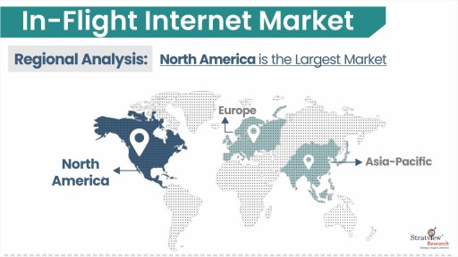 In Flight Internet Market by Region